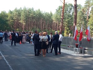 Uroczystości na cmentarzu wojennym w Jagielle z udziałem Prezydenta Andrzeja Dudy