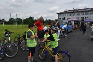 Zakończenie radu małych rowerków