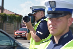 Policjanci RD podczas działan