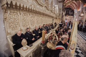 Uroczysta Masza Święta w której uczestniczył Zastępca Komendanta Powiatowego policji w Przeworsku