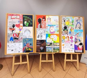 Zdjęcie z rozdania nagród dla dzieci