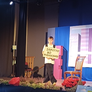 Uczestniczy konferencji podczas prelekcji