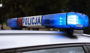 Zdjęcie sygnałów świetlnych na radiowozie