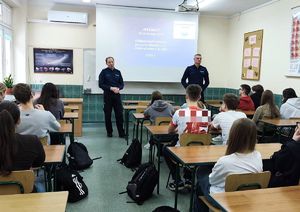 Zajęcia profilaktyczne w szkole