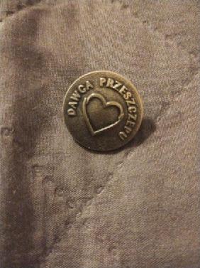 Policjant oddający szpik