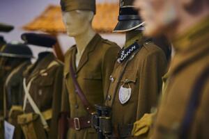 Wystawa umundurowania wojskowego